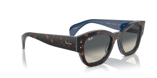 Ray-ban Rb 7681s Unisex Havana Cat Eye Sunglasses
