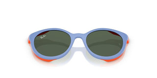 Ray-ban Rj 1625dc Junior - Clip On Only Unisex Blue Pantos Sunglasses