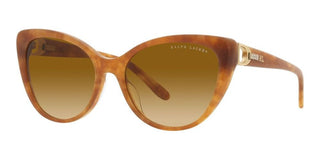 Ralph Lauren RL 8215BU women Havana Cat Eye Sunglasses