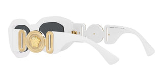 Versace ROCK ICONS VE 4425U men White Geometric Sunglasses