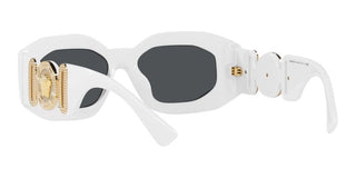 Versace ROCK ICONS VE 4425U men White Geometric Sunglasses