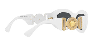Versace ROCK ICONS VE 4425U men White Geometric Sunglasses