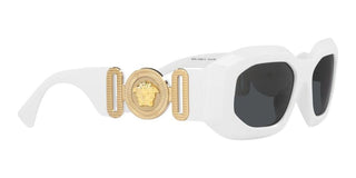 Versace ROCK ICONS VE 4425U men White Geometric Sunglasses