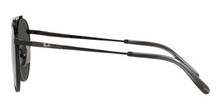 Ray-Ban ROUND II TITANIUM RB 8237 unisex Black Round Sunglasses