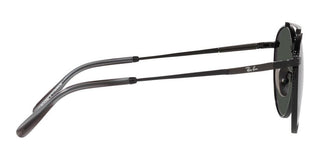 Ray-Ban ROUND II TITANIUM RB 8237 unisex Black Round Sunglasses