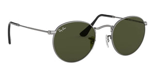 Ray-Ban ROUND METAL RB 3447 unisex Ruthenium Round Sunglasses