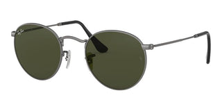 Ray-Ban ROUND METAL RB 3447 unisex Ruthenium Round Sunglasses