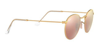 Ray-Ban ROUND METAL RB 3447 unisex Gold Round Sunglasses