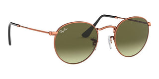 Ray-Ban ROUND METAL RB 3447 unisex Rose gold Round Sunglasses