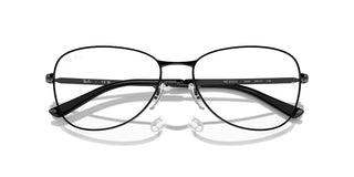 Ray-ban Rx 3733v Unisex Black Squared Eyeglasses