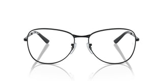 Ray-ban Rx 3733v Unisex Black Squared Eyeglasses