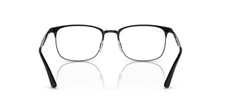 Ray-Ban RX 6421 unisex Black Geometric Eyeglasses