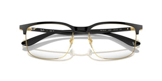 Ray-ban Rx 6518 Unisex Black Squared Eyeglasses