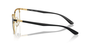 Ray-ban Rx 6518 Unisex Black Squared Eyeglasses