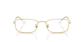 Ray-Ban RX 6647 unisex Gold Rectangle Eyeglasses