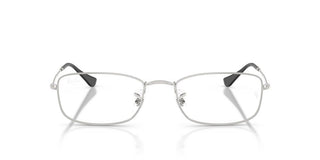 Ray-Ban RX 6647 unisex Silver Rectangle Eyeglasses