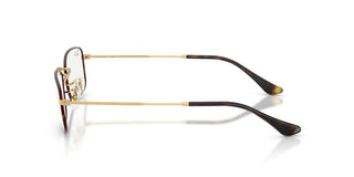 Ray-Ban RX 6647 unisex Havana Rectangle Eyeglasses