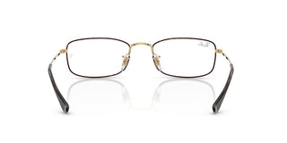Ray-Ban RX 6647 unisex Havana Rectangle Eyeglasses