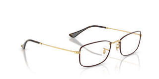 Ray-Ban RX 6647 unisex Havana Rectangle Eyeglasses