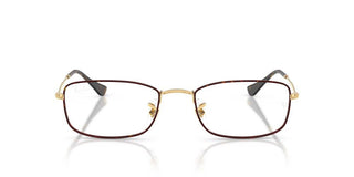 Ray-Ban RX 6647 unisex Havana Rectangle Eyeglasses