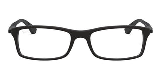 Ray-Ban Active Lifestyle RX 7017 unisex Black Geometric Eyeglasses