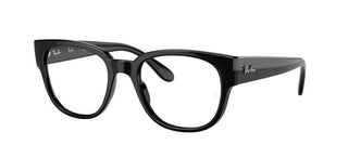 Ray-Ban RX 7210 unisex Black Squared Eyeglasses