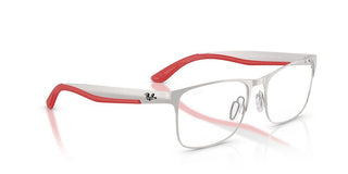 Ray-Ban RX 7550 unisex Silver Squared Eyeglasses