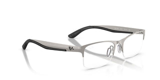 Ray-Ban RX 7551 unisex Ruthenium Squared Eyeglasses