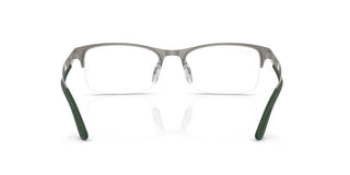 Ray-Ban RX 7551 unisex Ruthenium Squared Eyeglasses