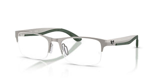 Ray-Ban RX 7551 unisex Ruthenium Squared Eyeglasses