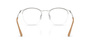 Ray-Ban RX 7553 unisex Silver Round Eyeglasses