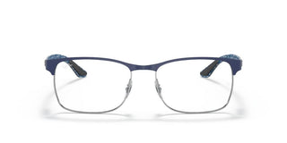 Ray-Ban RX 8416 men Blue Geometric Eyeglasses
