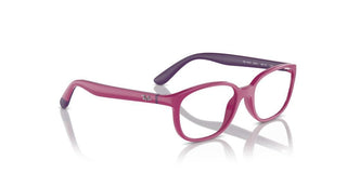 Ray-ban Ry 1632 Unisex Pink Geometric Eyeglasses