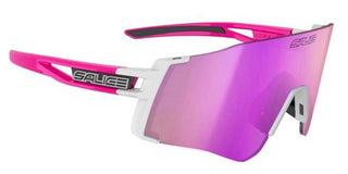 Salice SALICE 026 men Pink Shield Sunglasses