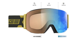 Salice Salice 102 Otg Unisex Black Sports Goggle