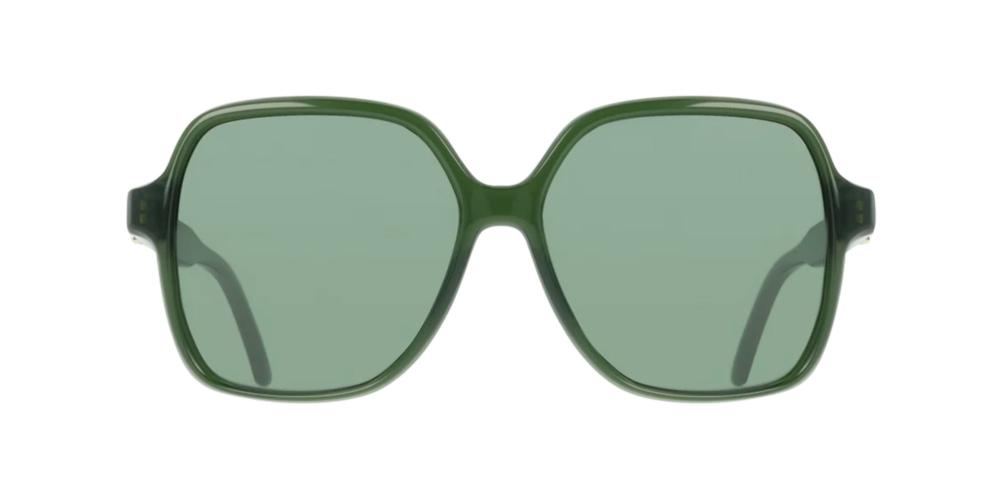 Salvatore Ferragamo Sf2069se Women Green Squared Sunglasses 