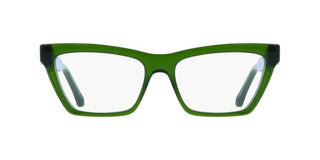 Salvatore Ferragamo Sf3021 Women Green Cat Eye Eyeglasses