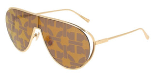 Salvatore Ferragamo SF323SG women Gold Shield Sunglasses