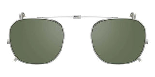 GARRETT LEIGHT SHERWOOD CLIP unisex Silver Eyeglasses