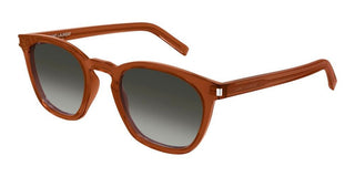 Saint Laurent SL 28 unisex Brown Squared Sunglasses