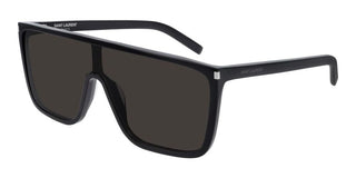 Saint Laurent SL 364 MASK ACE women Black Shield Sunglasses