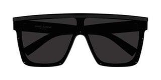Saint Laurent SL 607 - FASHION SHOW women Black Shield Sunglasses