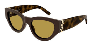 Saint Laurent Sl M94 Women Havana Cat Eye Sunglasses