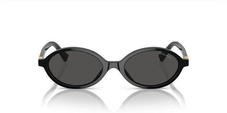 Miu Miu SMU 04ZS women Black Oval Sunglasses