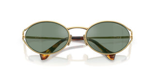 Miu Miu SMU 52YS women Gold Round Sunglasses