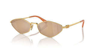 Miu Miu Smu 56zs Women Gold Other Sunglasses