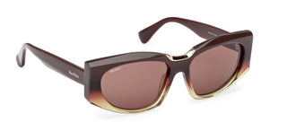 Max Mara Spark 8 Mm0144 Unisex Brown Cat Eye Sunglasses