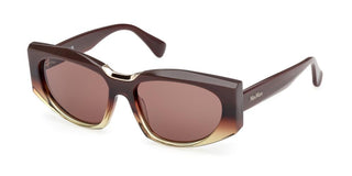 Max Mara Spark 8 Mm0144 Unisex Brown Cat Eye Sunglasses