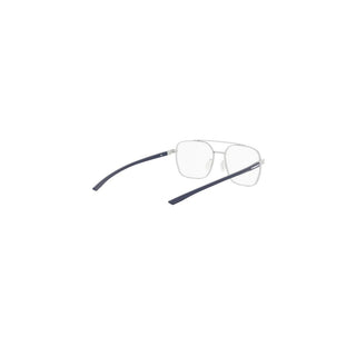 TAG HEUER ESSENTIAL METAL TH50036U unisex Silver Squared Eyeglasses