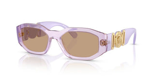 Versace The Clans Ve 4361 Men Violet Geometric Sunglasses